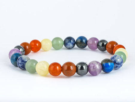 Multi Stone Beads Bracelet