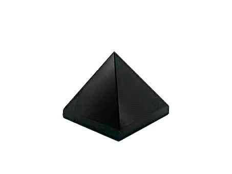 Black Agate Pyramid -2-3 cm