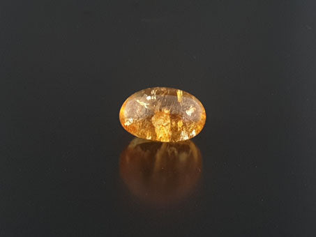 Orange Citrine Tumbled Stone