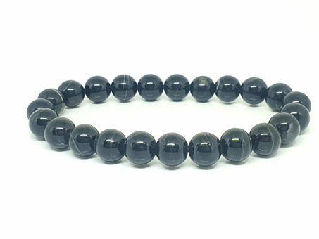 Black Agate Beads Bracelet