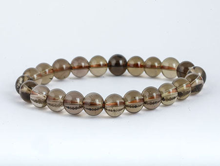 Smoky Quartz Beads Bracelet