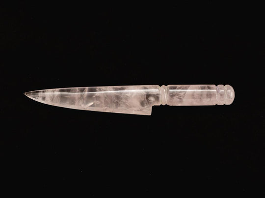 Rose Quartz Knife - 11 - 13 cm